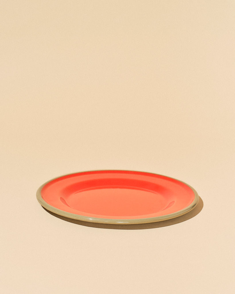 ENAMELWARE PLATE SET