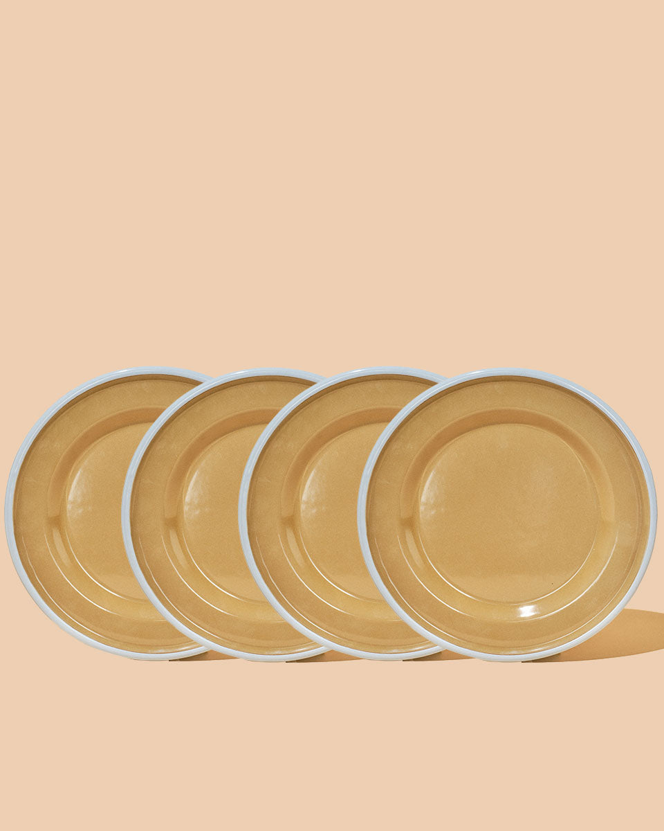 ENAMELWARE PLATE SET