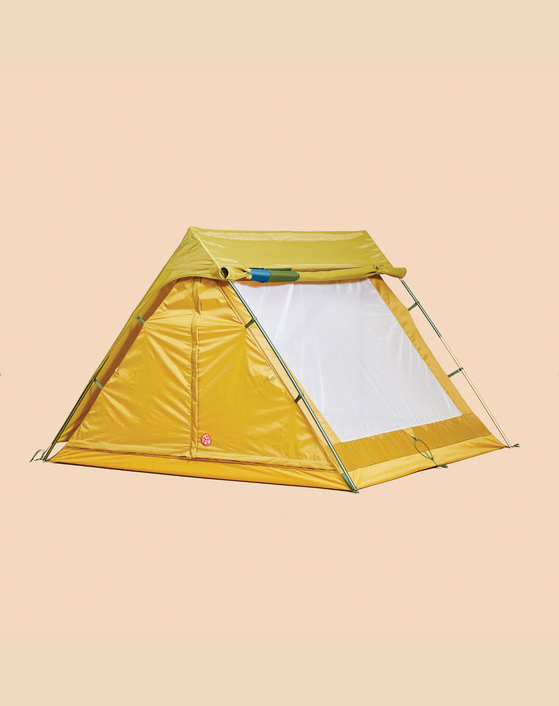 Mustard / Navy Stripe